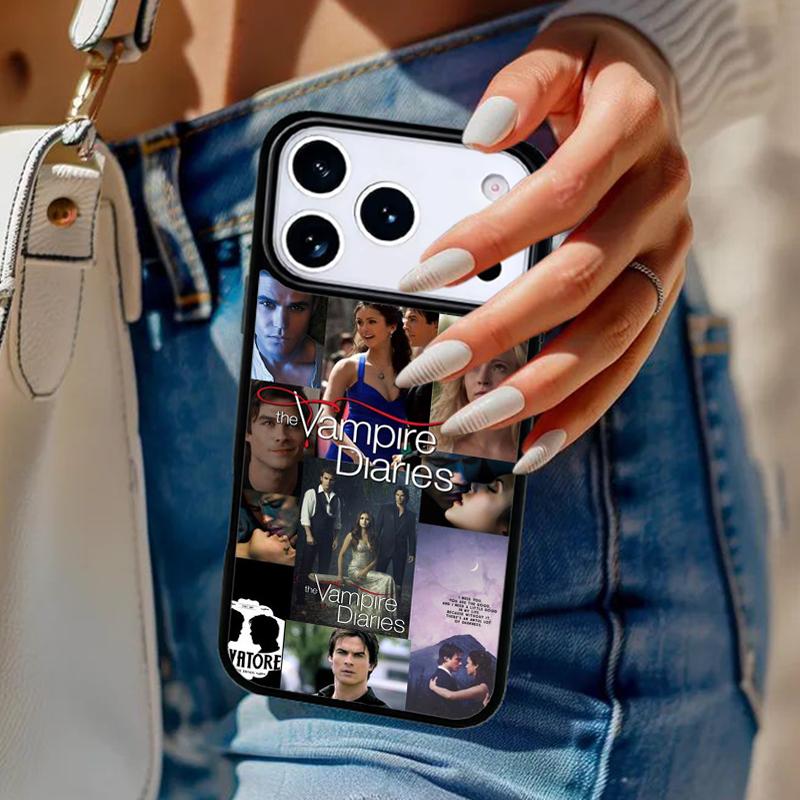 The Vampire Diaries Phone Case For iPhone 17 Air 14 15 13 12 Max Cover For Apple 16e 11 Pro Max Plus Coque