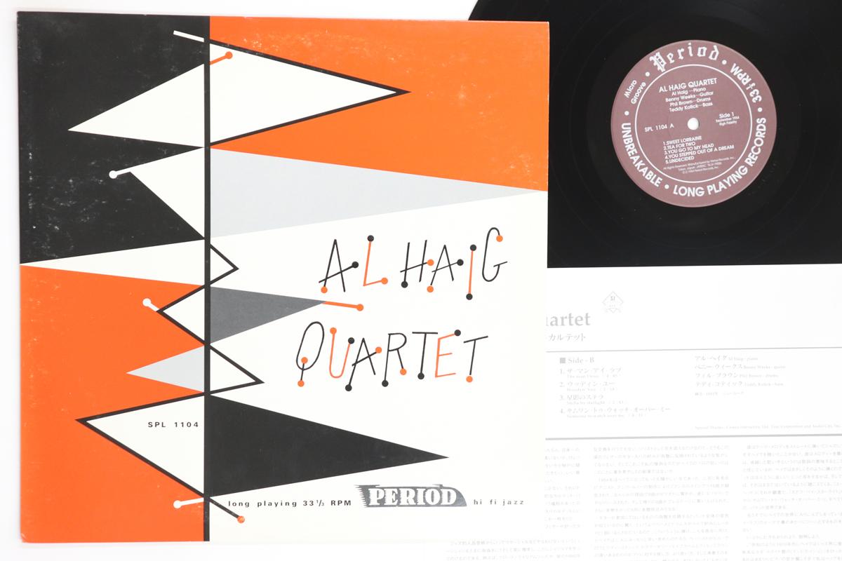 

LP Record AL HAIG QUARTET Al Haig Quartet TKJV19006SPL11 PERIOD 1996 Japan Jazz Used