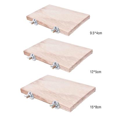 Pet Wood Stand Platform Hamster Guinea Pig Toys Paw Grinding Gerbils Springboard Pet Jumping Board Pet Supplies