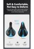 3D Ergonomic Silicone Bike Saddle Cover, High Elastic Shock Absorption, Breathable Non-Slip Cushion for Mountain Cycling