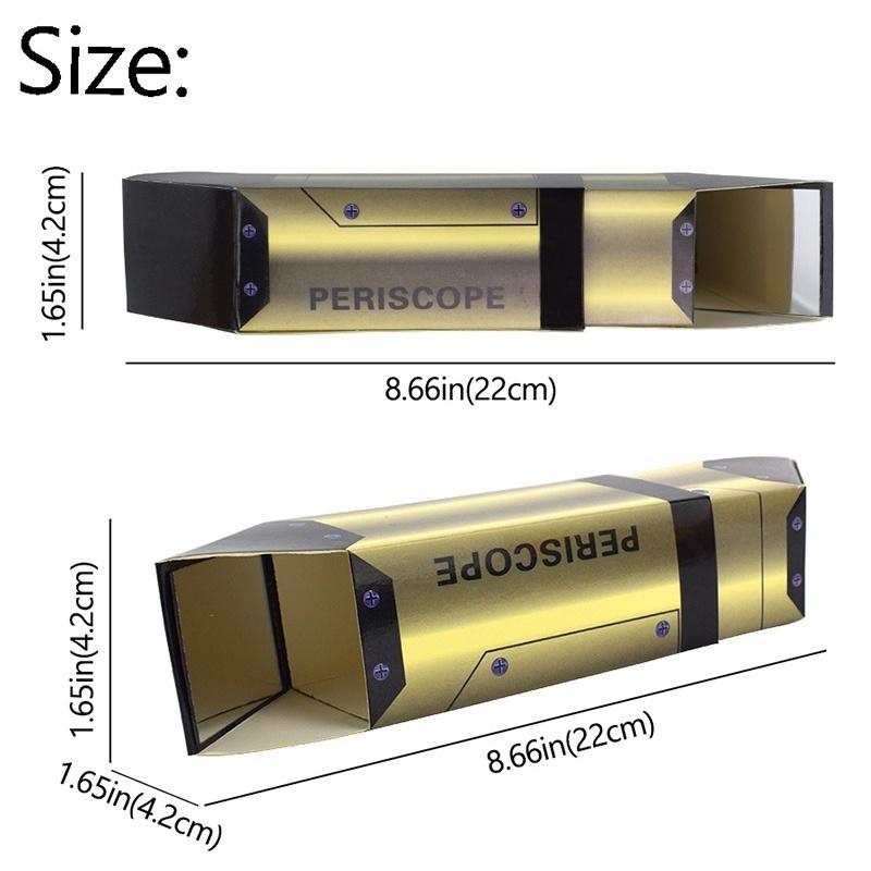 

Игрушки-перископы из картона для детей, физические научные эксперименты, сборка моделей своими руками, школьные принадлежности