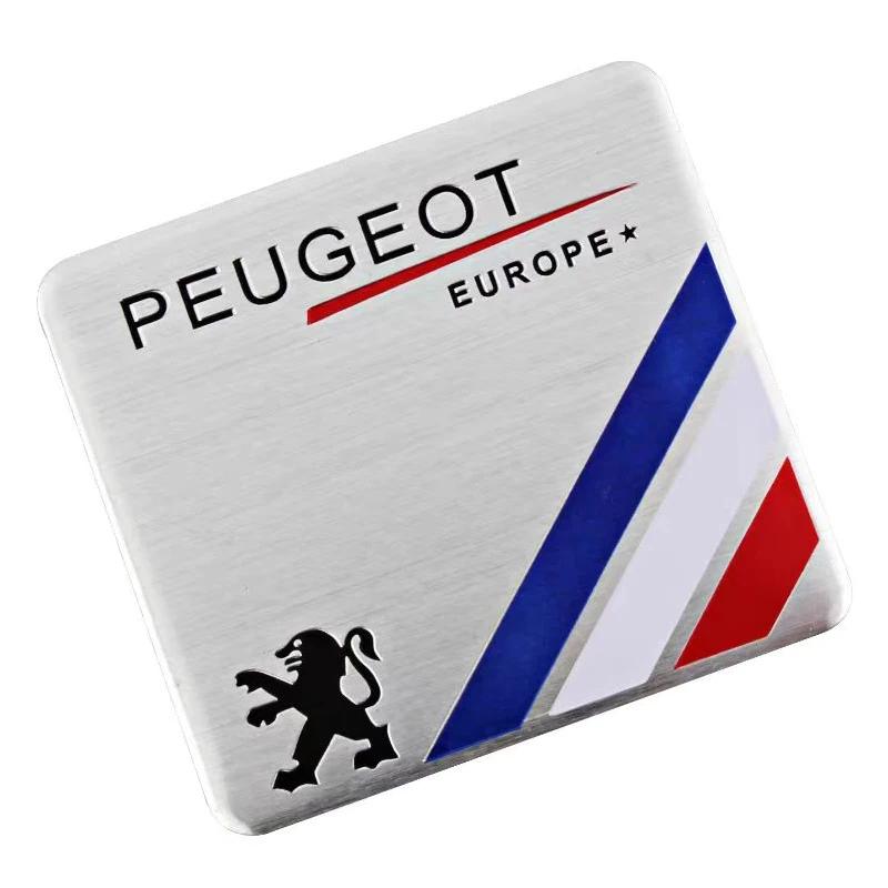

Car Sticker 2025 Hot 3D Car Aluminum Sticker Emblem Badge Decals Accessories For Peugeot 206 307 308 3008 207 208 407 408 4008 5
