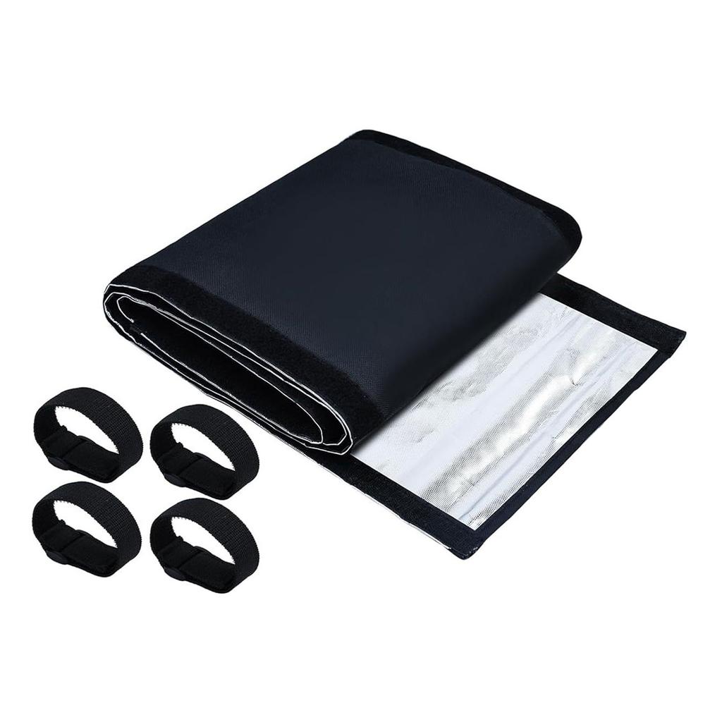 HVAC Copper Pipe Insulation Cover Protector Outdoor 600D Oxford Copper Line Insulation Sleeve Wrap Outside Adjustable