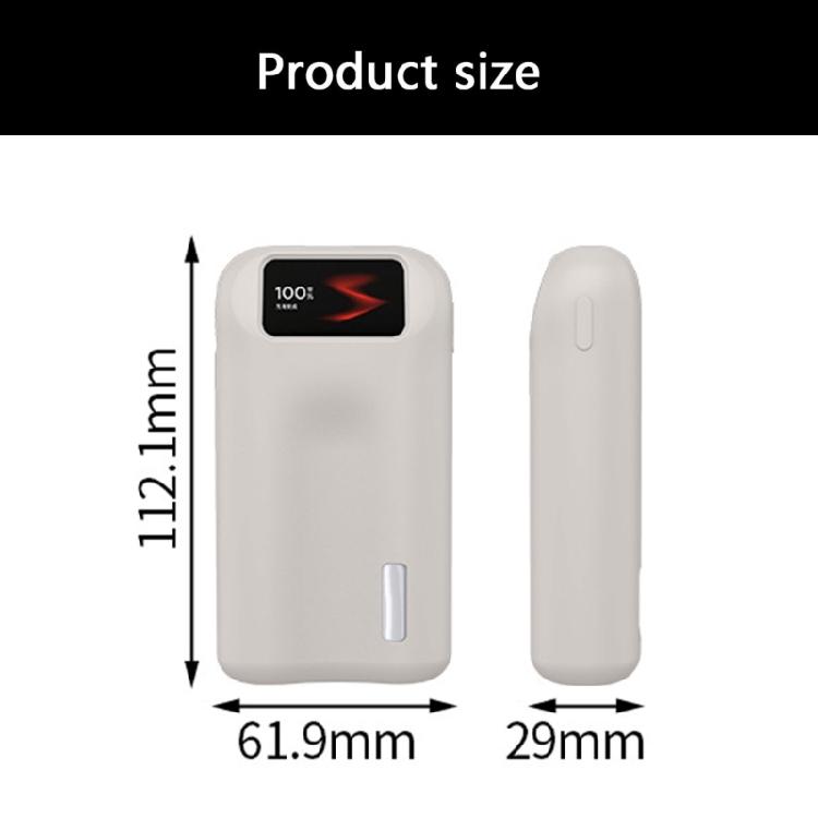 Silicone Portable Battery Sleeve with Screen View Window, Tailored Shape and Cable Opening for P6 PB610 Desk and Bag Carry