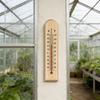 Wooden Temperature Gauge for Home and Office Large Display Accurate Measurement -40℃ to 50℃ Safe Kerosene Wall Mount Easy to Read