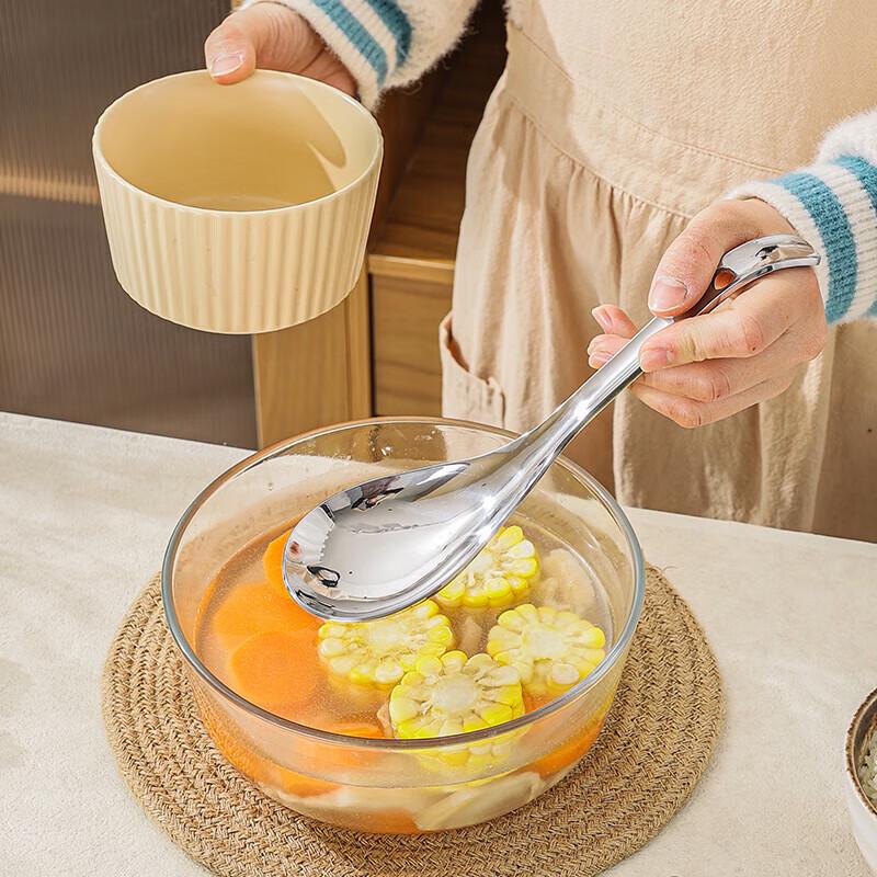 Stainless Steel Chinese Serving Spoon