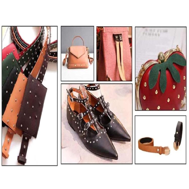 480 Sets Metal Rivets Double Caps with Rivet Pliers Hole Pliers LeatherRivets 12 mm 8 mm 6 mm Rivets for Leather Working