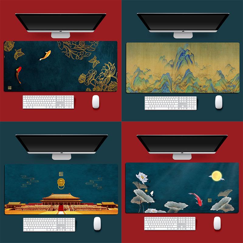 High-End Esports Mouse Pad - Large, Non-Slip, Dirt-Resistant with Wrist Support