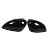 Dörrsidospegelkåpor Glanssvart Backspegelhus Ersättning För Ford Fiesta MK7