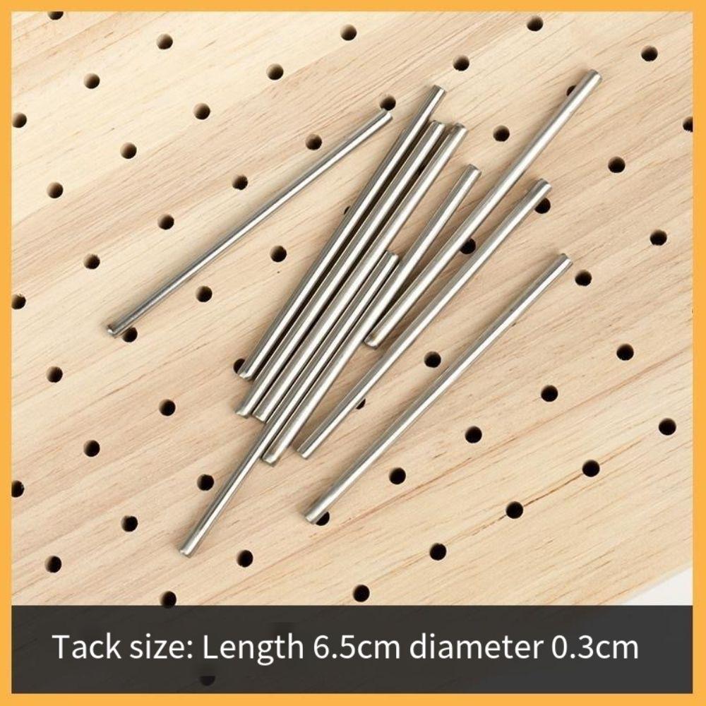 Wooden Knitting Blocking Mat DIY Knitting Board Gift Pottery Clay Base Plug Board  Needlework