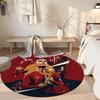 Cristiano Ronaldo Round Area Rug Perfect for Entryway Foyer Living Rooms Decorate room Antislip Round Carpet Office home decor