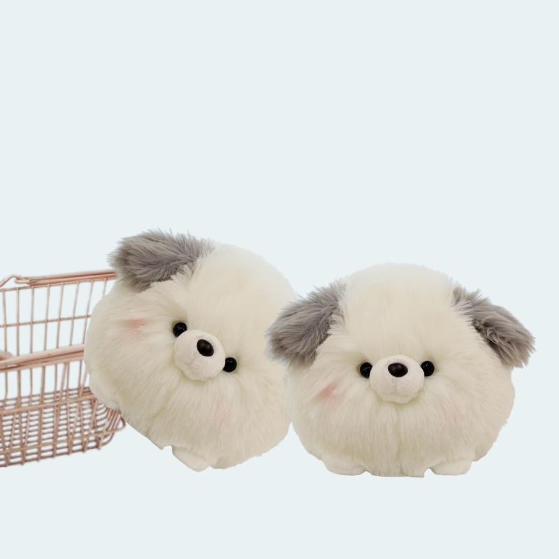 Series Ball Plush Toy Sitting Style Puppy Dog Gir Photo Prop Decoration Doll