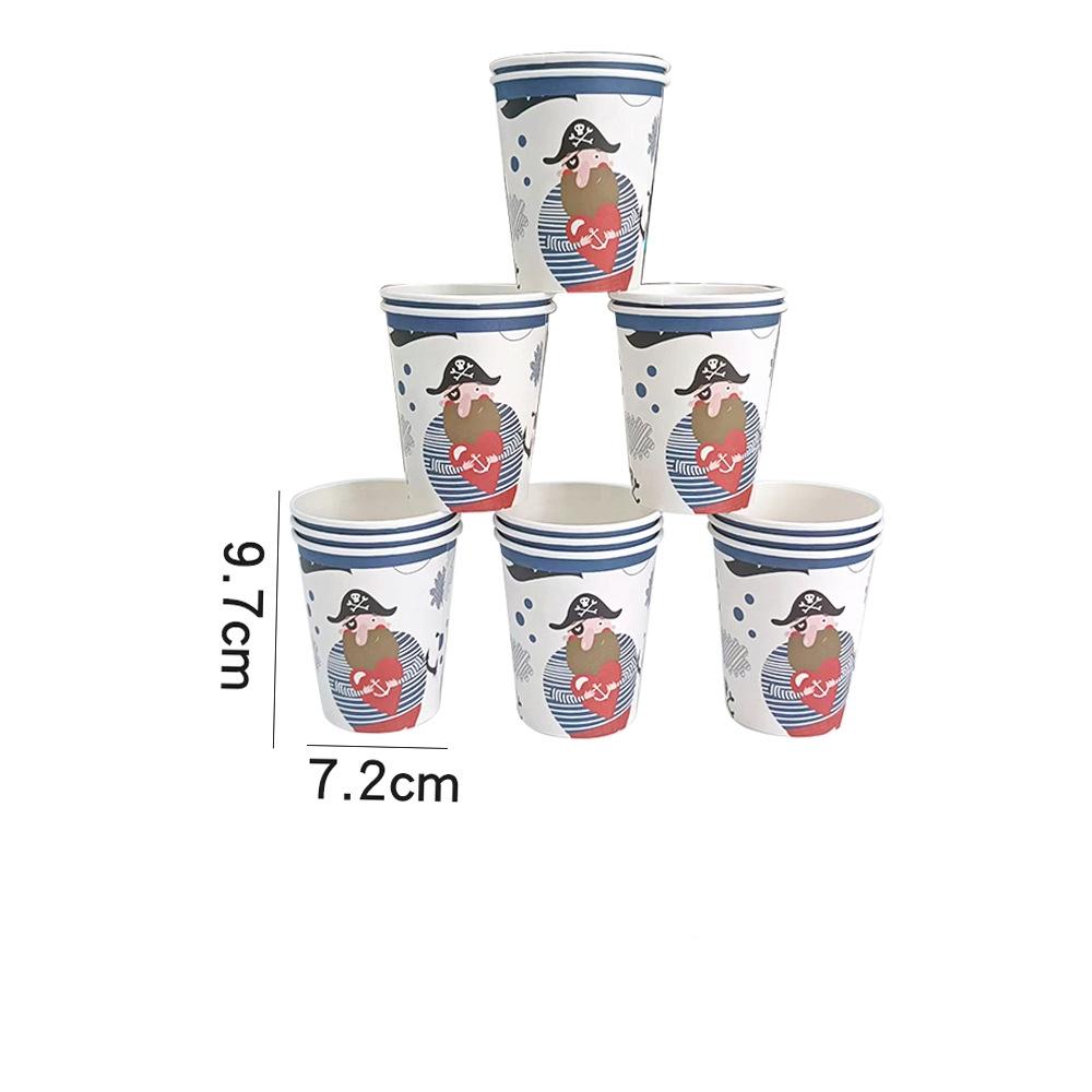 Happy Birthday Disposable Tableware Kids Party Toys Colourful Paper Cup Napkin Plate for Birthday Party Decoration