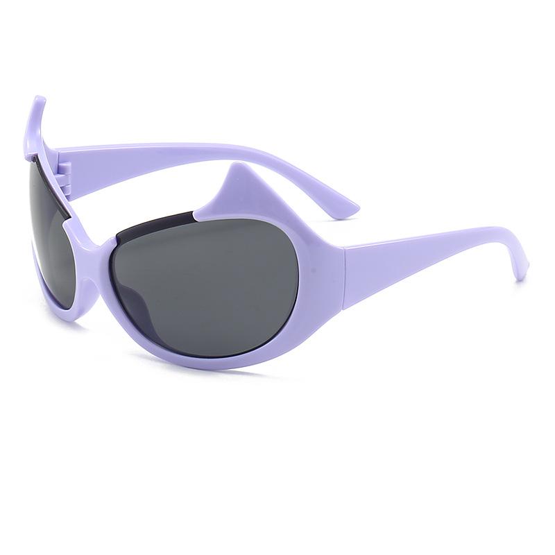 

Vintage Demon Style Round Sunglasses Women Men Circular Sun Glasses Female Oval Eyewear Oculos De Sol for Male Female Eyeglasses MULTI