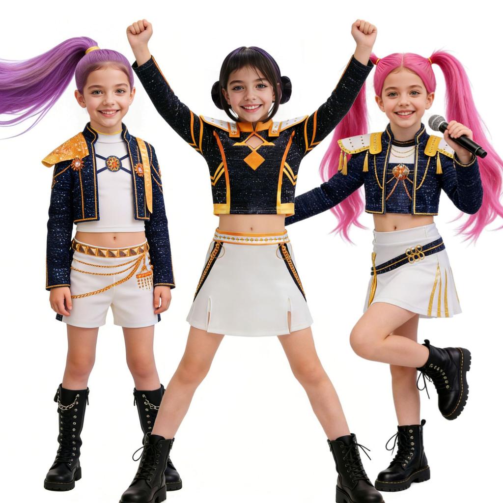 COS plays the role of a girl in costume, Rumizo, and the Witch Hunt Troupe dresses up as high-quality suits and demon hunters