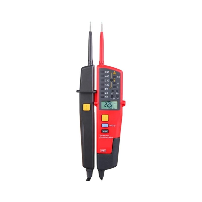 IP67 Waterproof Voltage Continuity Tester For Circuits With Polarity Detection And LED Indicators For Electricians