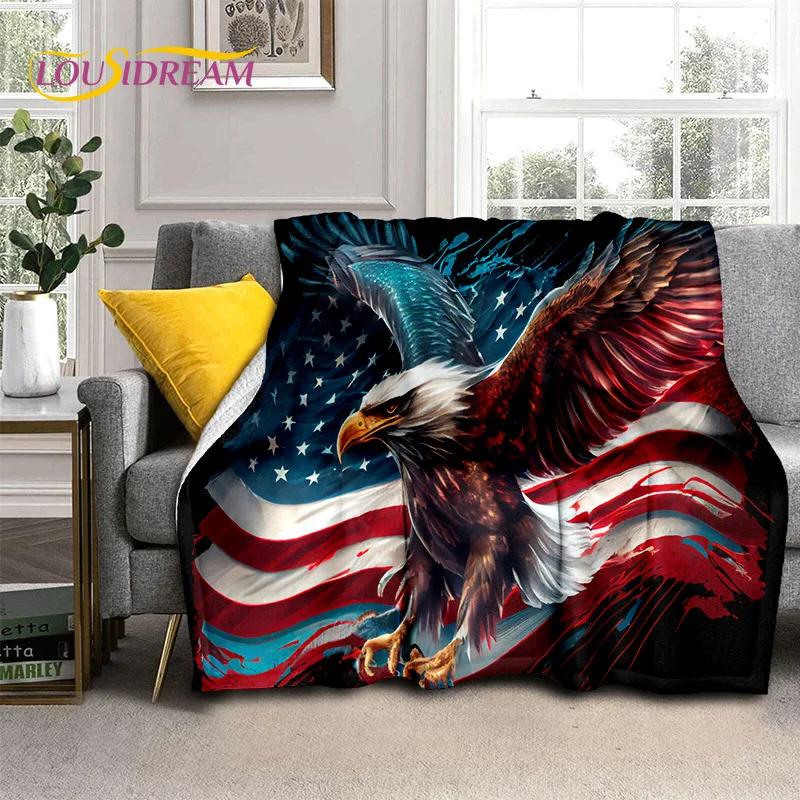 Cute Owl Eagle Birds Cartoon 3D Soft Flannel Blanket for Beds Bedroom Sofa Picnic,Throw Blanket for Cover Outdoors Leisure Gift