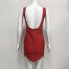 Elegant Beaded Spaghetti Strap Bandage Dress - Sexy, Formal Party Wear
