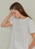 ANOETIC Anc Embroidery Logo Tee_White