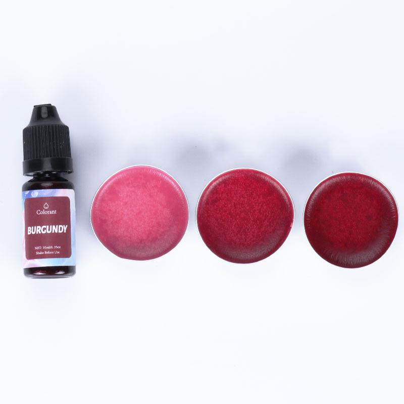 10ml Candle Soap Dye Resin Pigment 24 Color Liquid Colorant for DIY Candle Soap Mold Making Handicraft Material Supplies Pigment