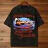 Hotter Than A Hoochie Coochie Chattahoochee T Shirt Summer Y2K T Shirts Casual Shirt For Couple Short Sleeves Simple Top Tees