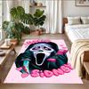 Crystal Velvet Rug Soft Non Slip Indoor Floor Mat Home DecorScream Ghostface