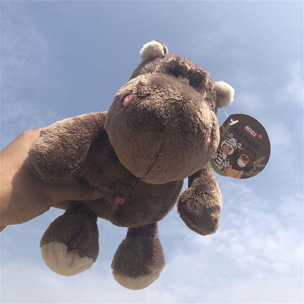Plush Doll Hippopotamus Plush Toys Forest Animal Hippo Stuffed Toy Birthday Gift   Boys and Girls