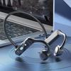 K69 Real Bone Conduction Earphones BLE5.2 Wireless Bluetooth-compatible Headset Open-Ear Sports Earphone with Mic