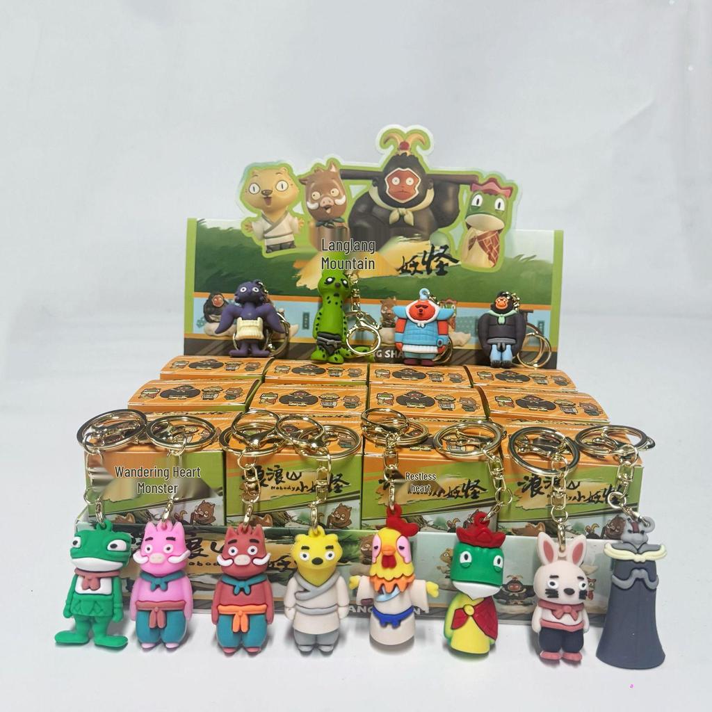 Populaire Kerst Abubu Pop Mart Poppen Ornament Blind Box Speelgoed