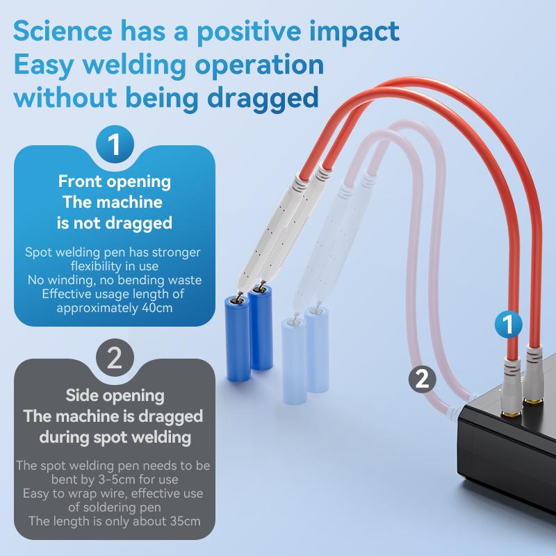 DIY Portable Handheld Battery Spot Welder for 18650 Lithium Battery Nickel Strip and Nickel Belt Welding 9000W Spot Weld Machine