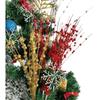 10 Pack Sparkling Berry Stem Ornaments 12 Forks Decorations Picks Ornaments Bead Sticks  DIY Wreath