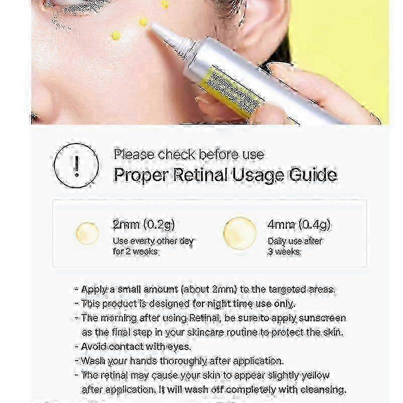 1-5x The Vita A Retinol Shot Rassodante Booster Crema Anti-Età - 15ml Nuovo Arrivo S03 Nuovo Arrivo S03