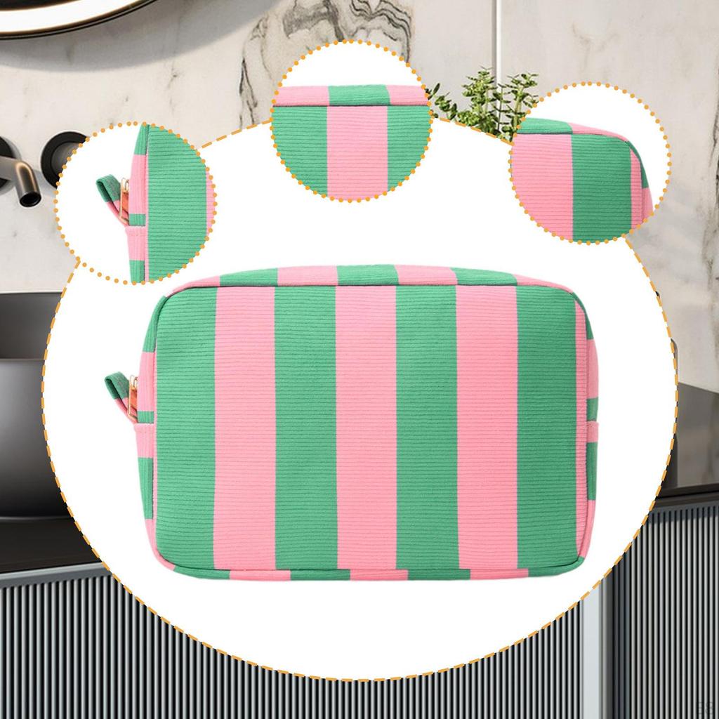 Cosmetic Pouch Portable Makeup Bag for Cord Cable Cosmetics Brushes Kids