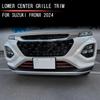 For Suzuki Fronx 2024 2025 Car Front Grill Trim Accessories Protector Auto Parts Front Bumper Styling Stickers
