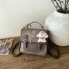 Schoolbag Korean version fashion backpack women's 1011 winter new simple fashion British college trendy with retro backpack