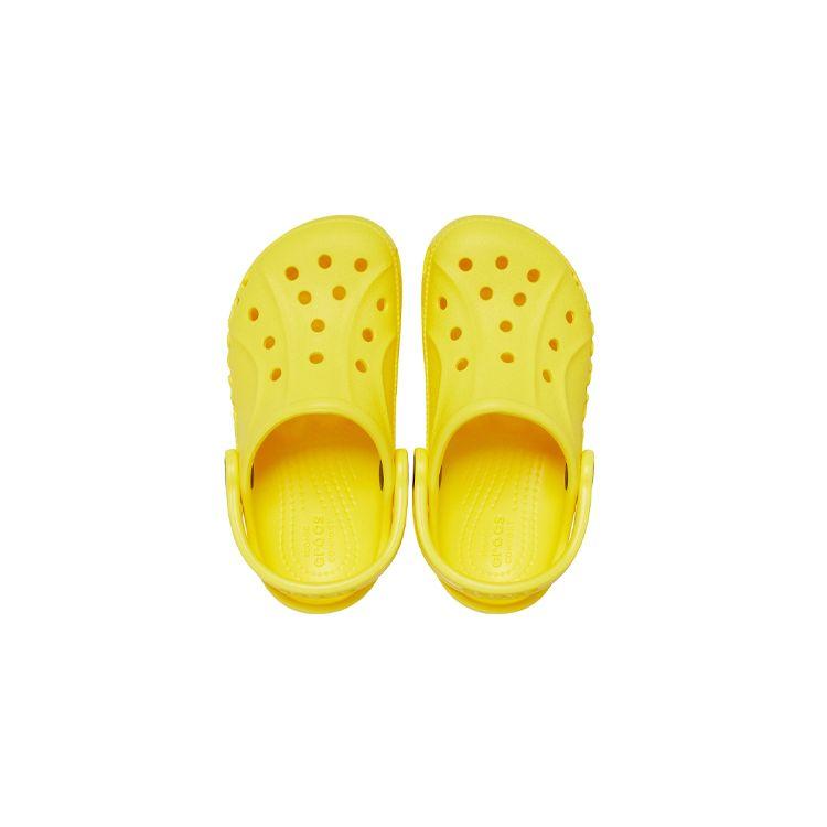 Crocs Baya Beach Simple Clogs Kids Footwear Yellow 205483-7C1