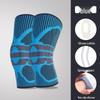 Breathable Knitted Silicone Knee Pads for Outdoor Sports: Running, Basketball, Cycling