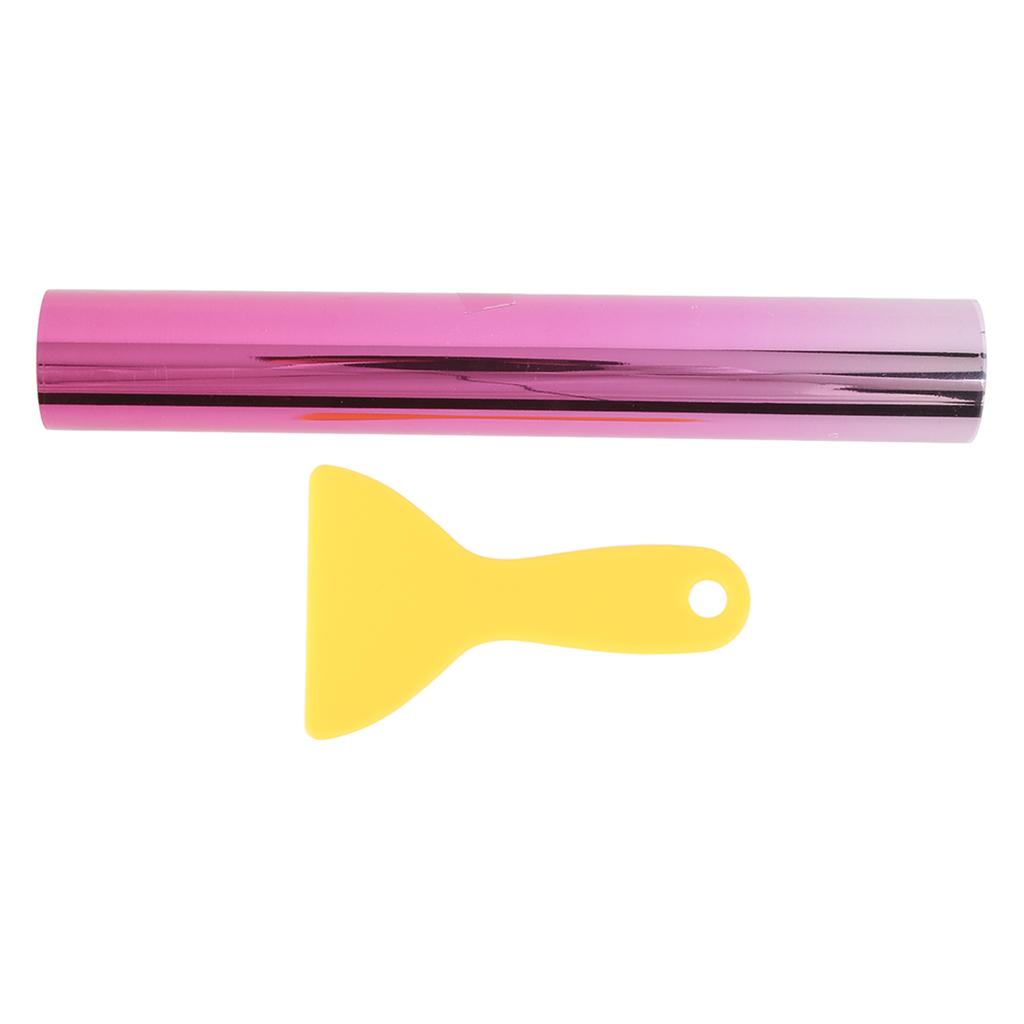 Car Sun Strip Visor Film Waterproof Windshield UV Shade DIY Stickers Universal for Vehicle Purple