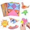 54/108 folhas Kit de Origami Desenho Animado Animais / Estilos de Vida Artesanato DIY Feito à Mão Origami Adequado para Iniciantes Papel de Decoração TMZ