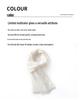 Versatile Unisex Cashmere Scarf: Dual-Use Shawl & Knitted Snood for Couples – Warm, Stylish, Neck Protection with Hollow Design.