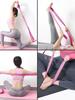 Yoga Strap/Stretching Strap With Extra Secure Adjustable D-Ring Closure Ideal For Daily Stretching Physical Therapy Fitness