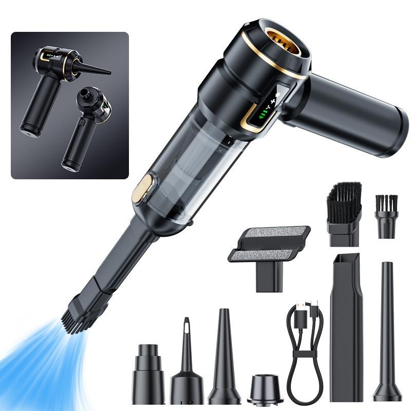 2026 New Mini Car Vacuum Cleaner Strong Scution Cordless 16kPA Powerful Wireless Car Cleaner HandHeld Portable Vacuum Cleaner for Car