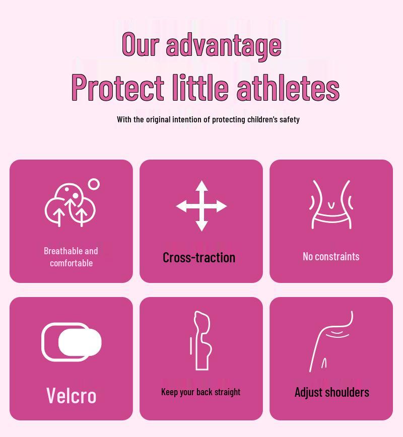 Children's Posture Corrector: Writing Aid & Back Straightening Strap for Scoliosis and Shoulder Alignment