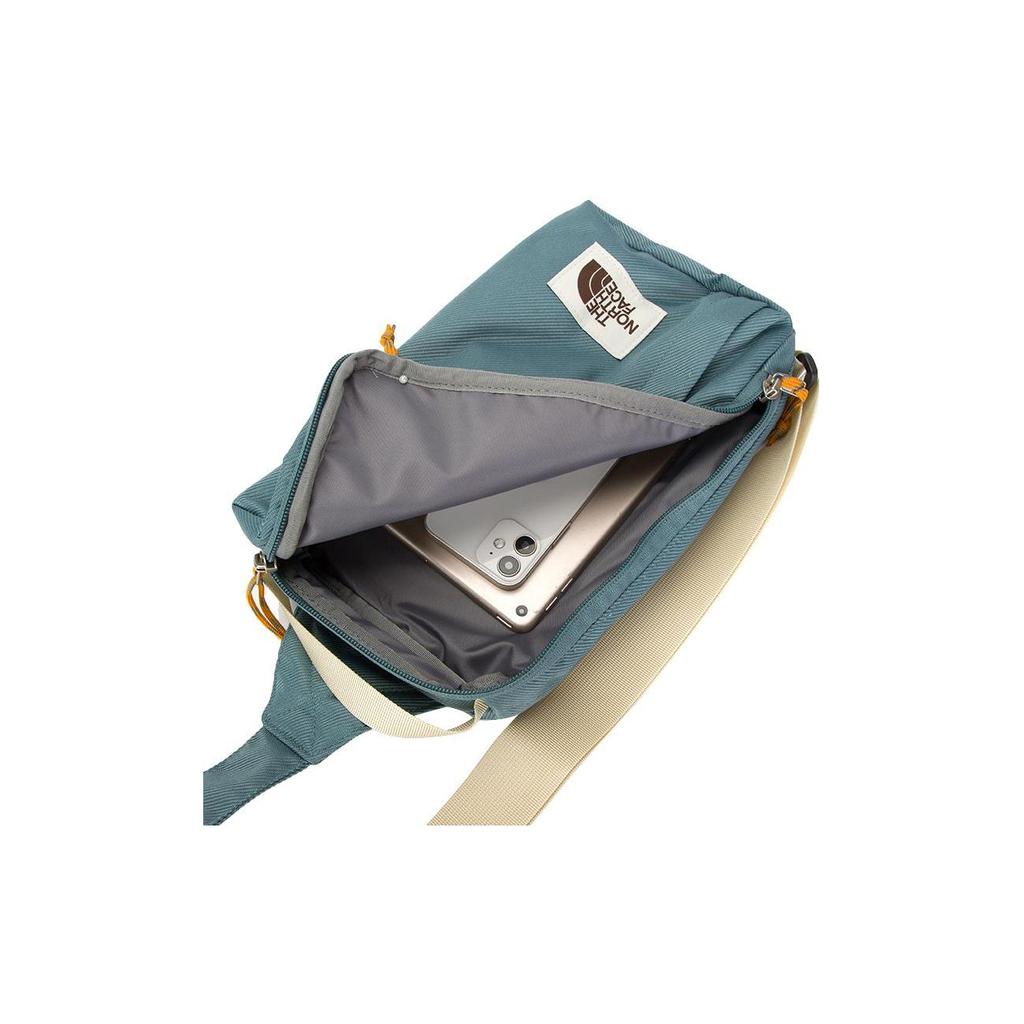 The North Face 7L Sports Casual Zipper Crossbody Chest Waist Outdoor Bag Unisex Bags Blue 3KZS-4F5