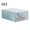 Transparent Stackable Dustproof Flip Type Shoes Storage Container Home Decor