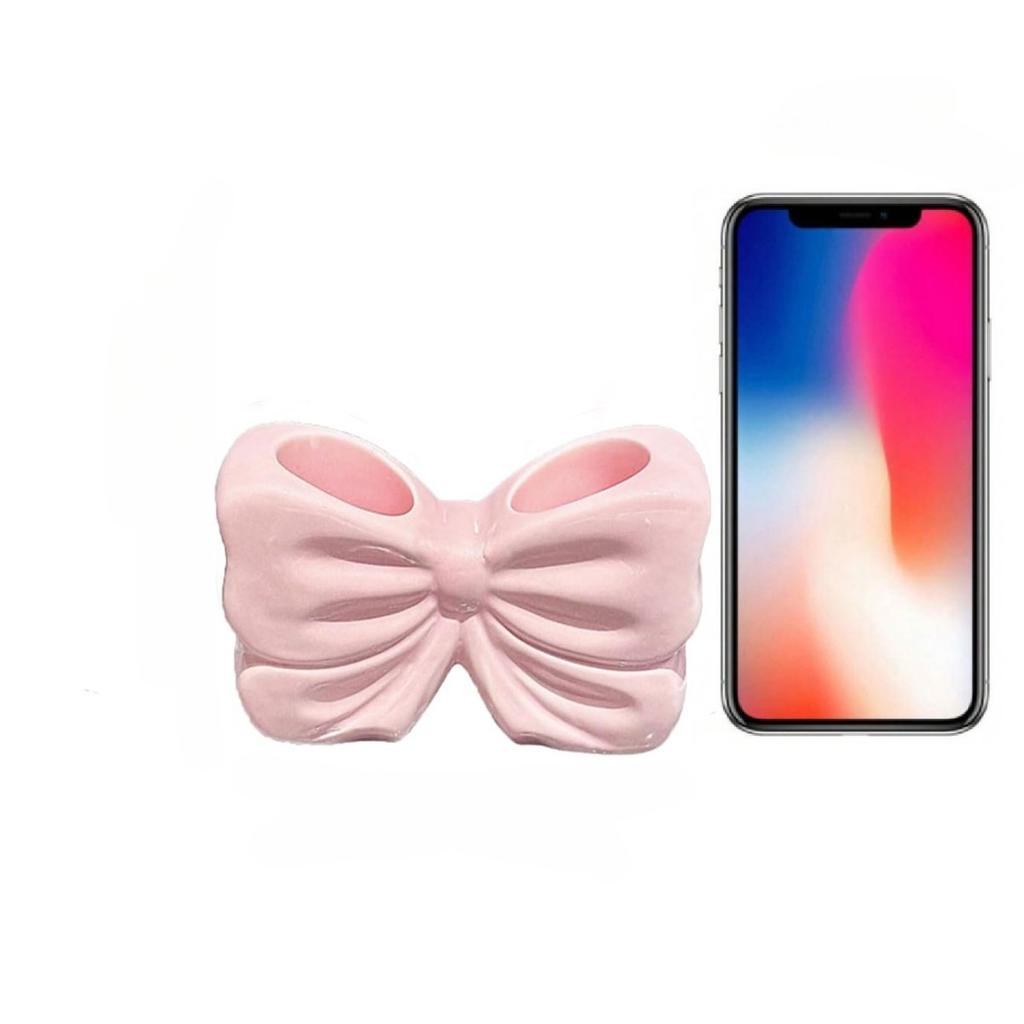 1Pc Girl Heart Bow Toothbrush Shelf Creative Bathroom Washstand Electric Toothbrush Toothpaste Ornament Storage Rack