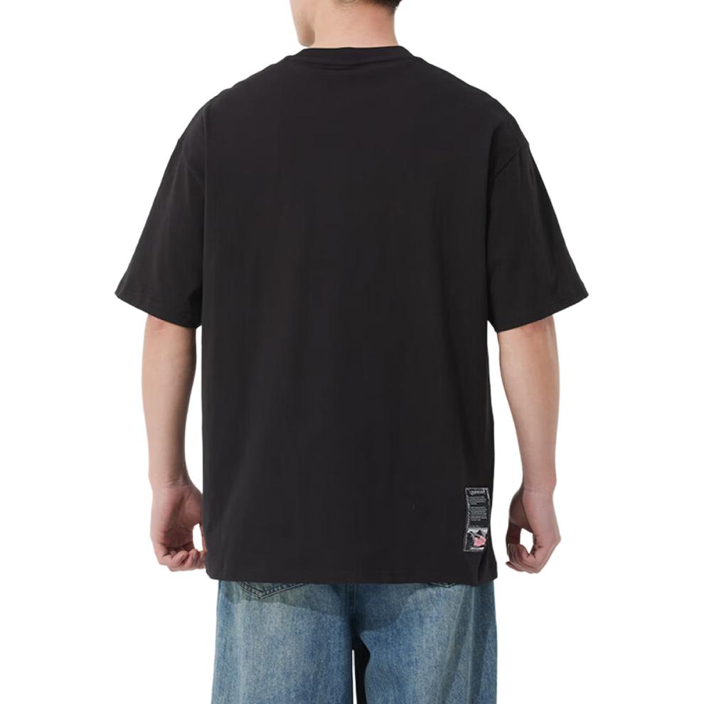 Puma T-shirt Casual Comoda Traspirante a Maniche Corte Girocollo da Uomo Top Nero 630172-01