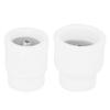 2Pcs Ceramic Welding Cup Set for WP‑17 18 26 9 20 Agon Arc Welding Gun 10# 12# Manual Tool