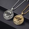 Nordic Retro Crow Dead Branch Relief Pendant Ins Hip Hop
