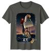 Et The Extraterrestrial 1982 Movie Poster Inspired Tshirt Retro Tee Unisex